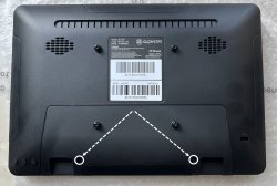 Abdeckung Schrauben