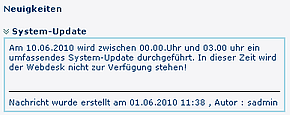 Systemmeldung_User