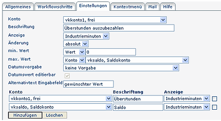 Kontokorrektur_Einstellungen