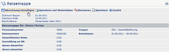 Reisemappe_Abrechnung_hinzufuegen