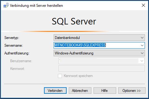 Installation SQL Manag Studio 1