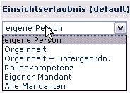 einsichtserlaubnis