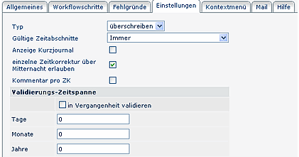 sammelzeitkorrektur_einstellungen