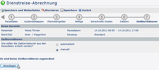 Reiseabrechnung_Zeitkorrektur