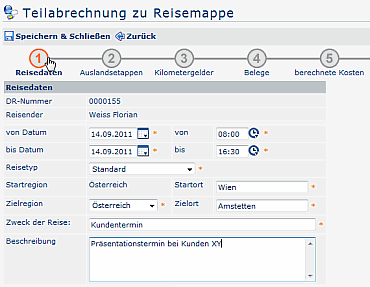 Reisemappe_Teilabrechnung