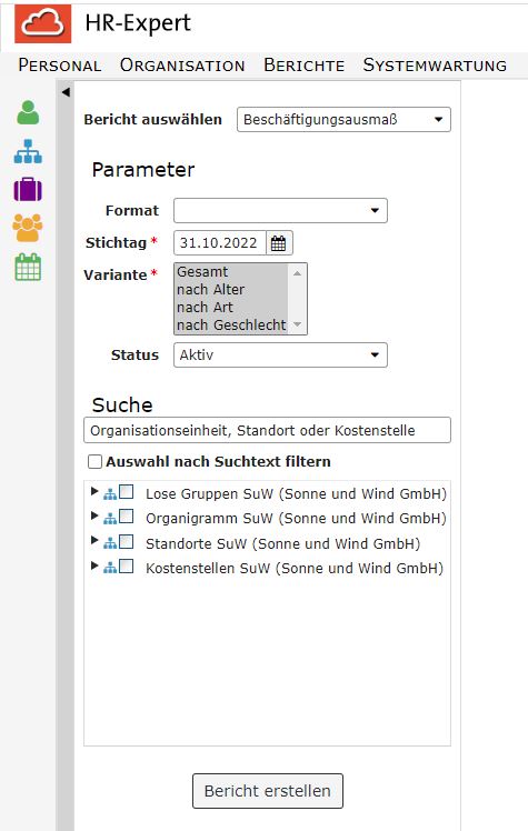 Berichte_Mitarbeiterstatus_Beschäftigungsausmaß